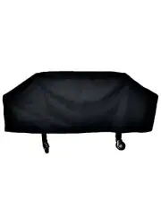 Mr. Bar-B-Q Inc. Large Smoker Off-Set Grill Black Cover 53.5" x 19 " x 32"