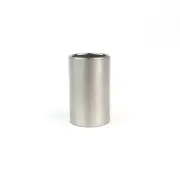 Chromed Steel Guitar Slide for Medium ring size 11 to 12, (4cm)