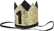 VILLFUL Dog Birthday Party Crown Hat Reusable Pet Headwear for Dogs Cats Festive Accessory with Charming Design for Celebrations Small Medium Large Pets
