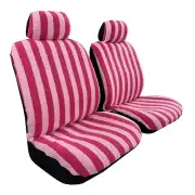 Faux Sheepskin Seat Covers Lady Pink For Toyota Corolla Cross Atmos Hybrid 2WD