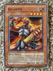 YuGiOh Gigantes - IOC-EN021 IOC-021 - NM Unlimited Common