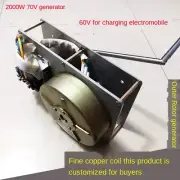 70V 2000W Extender Power Generator 72V 60V 48V 36V Battery Charging Gearbox