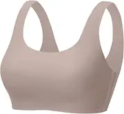[Generic] Wireless Support Bras for Women Underwear Sports Trim Breathable Women Front Bra Closure Yoga Lace Extra-Elastic Push up Bra Women