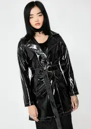 [Dolls Kill x The Craft] Dangerous Type Vinyl Trench