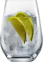 SCHOTT ZWIESEL Gin Tonic Bar Special Glass (Set of 4), Bulbous Long Drink Glasses for Gin Tonic, Dishwasher Safe Tritan Crystal Glasses, Made in Germany (Item No. 130003), Crystal