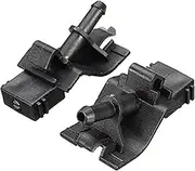 2 Pack Car Windshield Washer Wiper Water Jet Spray Nozzle Windscreen Washer Jets，for Toyota for Corolla for Altis E140 2006-2014