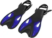 qwmvhfg, Kids Anti-Slip Swimming Fins Adjustable Strap Diving Fins Heel Swim Fins Flippers Snorkeling Scuba Equipment