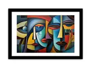 Moonlight Landscape Canvas Painting & Print