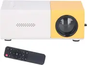 Mini Projector, Portable Video Projector 24 to 60In 1920X1080 Resolution Large S