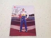 F1 FORMULA ONE MOTOR RACING DRIVERS SIGNED POST CARD, ORIGINAL , COLLECTORS