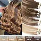 CLEARANCE Thick Tape In Remy Human Hair Extensions Skin Weft FULL HEAD BLONDE US