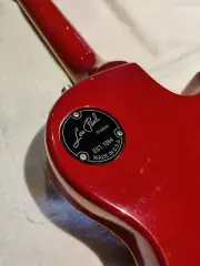 Engraved Switch Back Plate cavity cover for Epiphone or Gibson Les Paul Studio