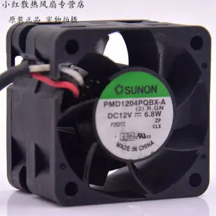 SUNON 4CM 4028 12V6.8W PMD1204PQBX-A 3線高轉速暴力服務器風扇