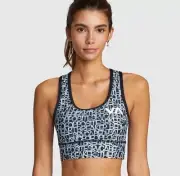 New RVCA Bedwin Heartbreakers Takedown Sports Bra Baanai Artwork Lyrics NWT sz M