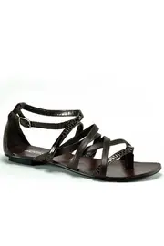 Fine Multi Strap Sandal--Whippet - C