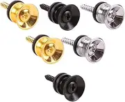 ERINGOGO Strap Buckle Guitar Lock Button for Bass and Electric Guitar Non-slip Rust-resistant