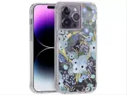 Rifle Paper Co. iPhone 14 PRO Case 6.1" Slim Fit MagSafe Garden Party Blue B51