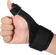Finger Straightener | Adjustable Wrist Strap Knuckle Immobilization | Double Finger Protector Breathable Health Care Supplies, For Daily Life