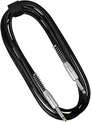 Guitar Audio Patch Cable with Flexible Insulation Instrument Effect Cord for Home Studio and Live Use Spring Loaded Design for Reliable Connections