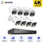 ANNKE 4K 8MP 8CH DVR CCTV Security Camera System Color Night Vision Home Outdoor