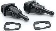 2 Pack Car Windshield Washer Wiper Water Jet Spray Nozzle Windscreen Washer Jets，for Mitsubishi Eclipse 2006-2012