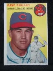 TOPPS 159 DAVE PHILLY CLEVELAND INDIANS BASEBALL CARD GREAT CONDITION