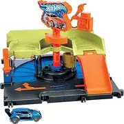 Hot Wheels Mattel - City Car Wash Speed Clean Playset