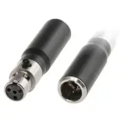 OZSTOCK DOSS PD4930 MINI XLR 4P TO 3P CONVERTER SHURE TO AKG 4F TO 3M