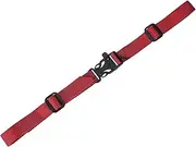 uxcell Backpack Chest Strap [1PCS] - Adjustable Sternum Straps with Emergency Whistle Buckle Use for Backpack Replacement & Hiking - [Red] Chest Belt Hollow Quick Release Buckle