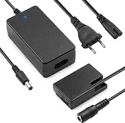 ENEGON LP-E17 Dummy Battery ACK-E18 DC Coupler Adapter Kit Compatible with Canon Rebel SL2, T6i, T6s, T7i, EOS M3, M5, M6, EOS 200D, 250D, 77D, 750D, 760D, 800D D, KISS X. 8i, RP Digital SLR Camera