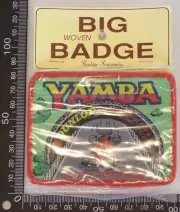 VINTAGE YAMBA SOUTH AUSTRALIA GRAND PRIX SOUVENIR PATCH WOVEN CLOTH SEW-ON BADGE