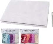 Needlepoint Kit for Adults and Beginners,Needlepoint Kit | Smooth Opening High-Quality Needlepoint Canvas for Knitting Crochet Projects