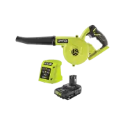 Ryobi 18V ONE+ 2.0Ah Workshop Blower Kit Home Garden Outdoor Power Equipment