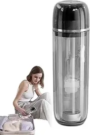 Traveling Toothbrush Kit,Portable Toothbrush Holder | Multi-Function Dustproof Cup Storage and Foldable Tooth Brushes for Bathroom Camping, Backpacking, Hotel