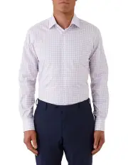 [Dom Bagnato] Marcell Tailored Fit Shirt in Lilac