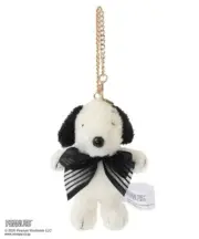 PEANUTS × Maison de FLEUR SNOOPY mascot Charm Black Japan limited New F/S .s