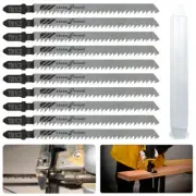 10pcs Saw Blades Down Cut Worktop Wood Cutting T Shank DIY Power Tool XG