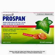 Prospan Chesty Cough Relief Lozenges 20 Pack