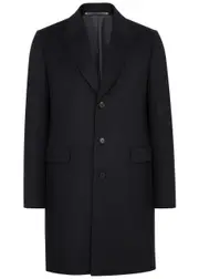 Paul Smith Wool and Cashmere-blend Coat - Navy - 48 (UK38 / M) 48 (UK38 / M)
