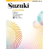 在飛比找蝦皮商城優惠-【凱翊 | AF】鈴木長笛單樂譜第10冊 Suzuki Fl