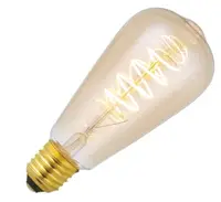 在飛比找樂天市場購物網優惠-燈具燈飾【豪亮燈飾】LED E27 4W柔性鎢絲燈泡 (黃光