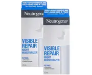 2 x Neutrogena Visible Repair Night Moisturiser 30ml