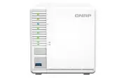 QNAP TS-364 - NAS - Tower - Intel Celeron - N5095 - Weiß (TS-364-8G)