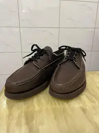 在飛比找Yahoo!奇摩拍賣優惠-Russell Moccasin 9.5E二手美國製手工鞋r