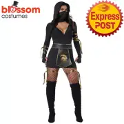 C2811 I'm Just Slayin Sexy Ninja Kungfu Assassin Japanese Warrior Women Costume