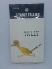 Road Runner Bridge Tally Cards - Vintage - Printed Kalamazoo