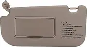 Car Inner Sun Visor Sunshield Sun Visor Shield Shade Board with Mirror Beige Fit for KIA Sportage