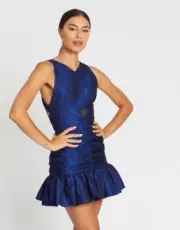 Nicola Finetti Blue Camilla Mini dress size 6