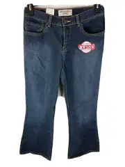 LEVI'S SIGNATURE LOW RISE FLARE JEANS GIRLS YOUTH sz16.5 (29x28.5) NWT