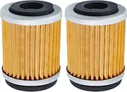 2 Pcs Motorcycle Oil Filter for XC125 XC150 XT250T AG200 AG 200 YJ125 TW125 TW 125 SR125 SR125SE SR185 SRX250